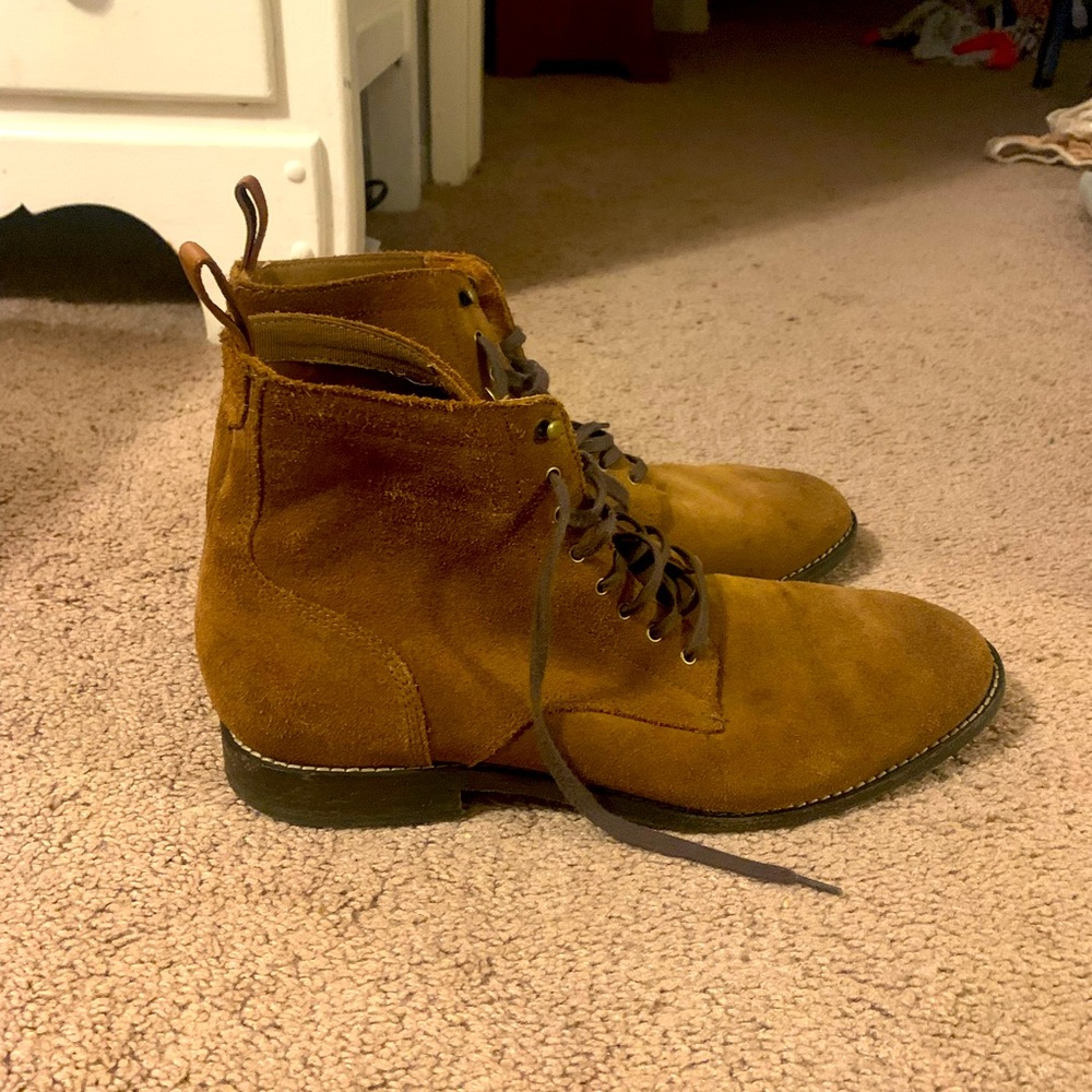 Cole Haan Brown Leather Boots